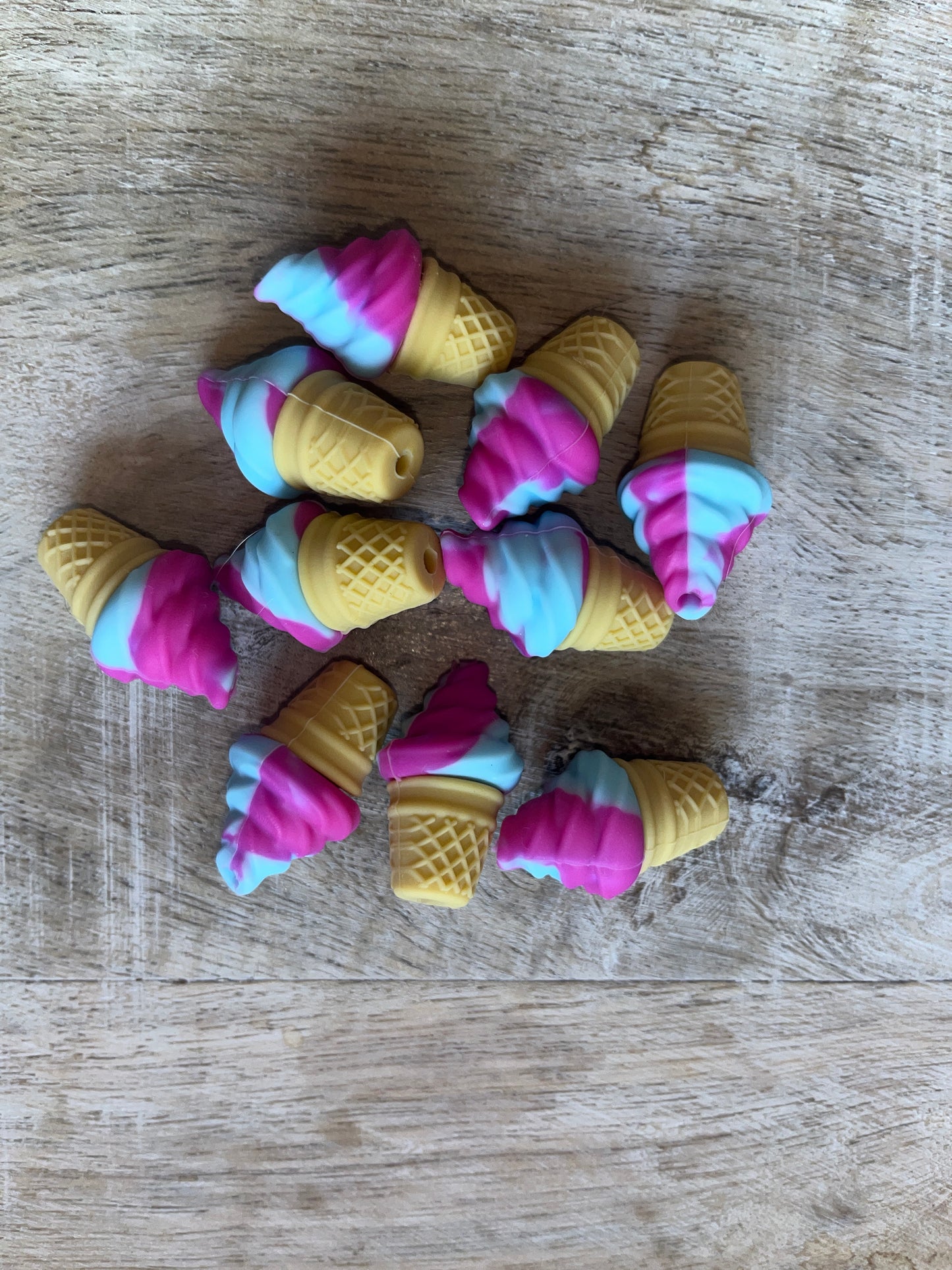 3D Ice Crem Cone Focal