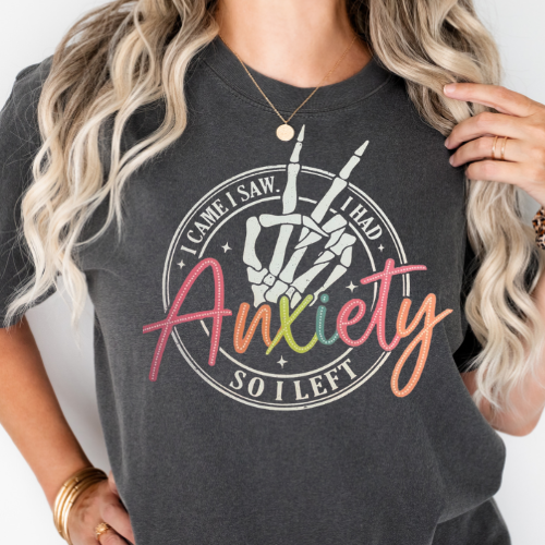 I had Anxiety so I Left