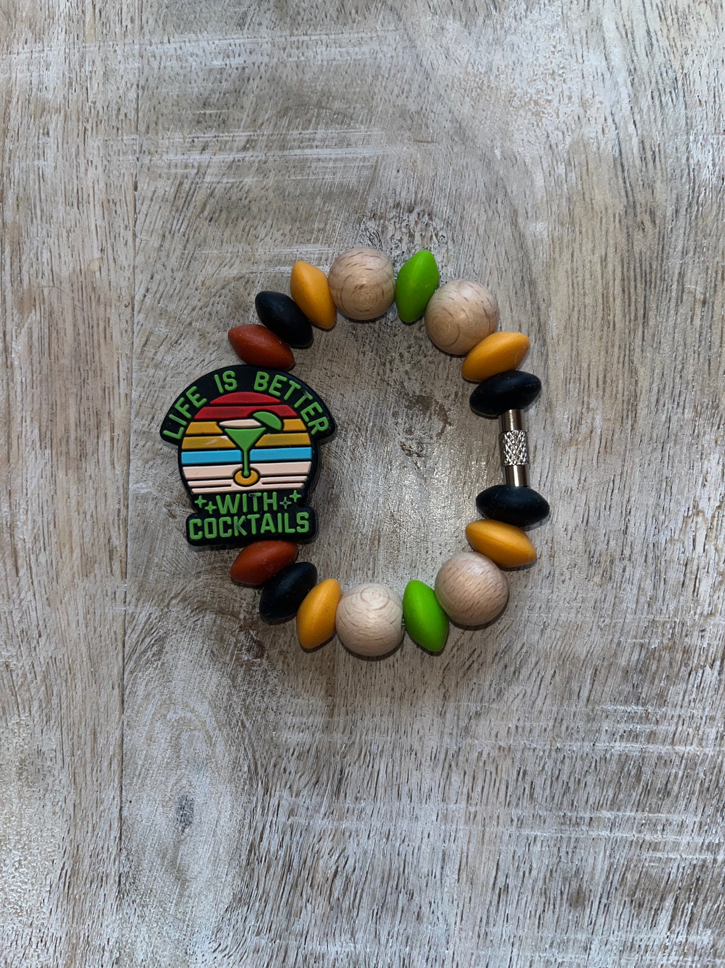 Life w/Cocktails Cup Charm
