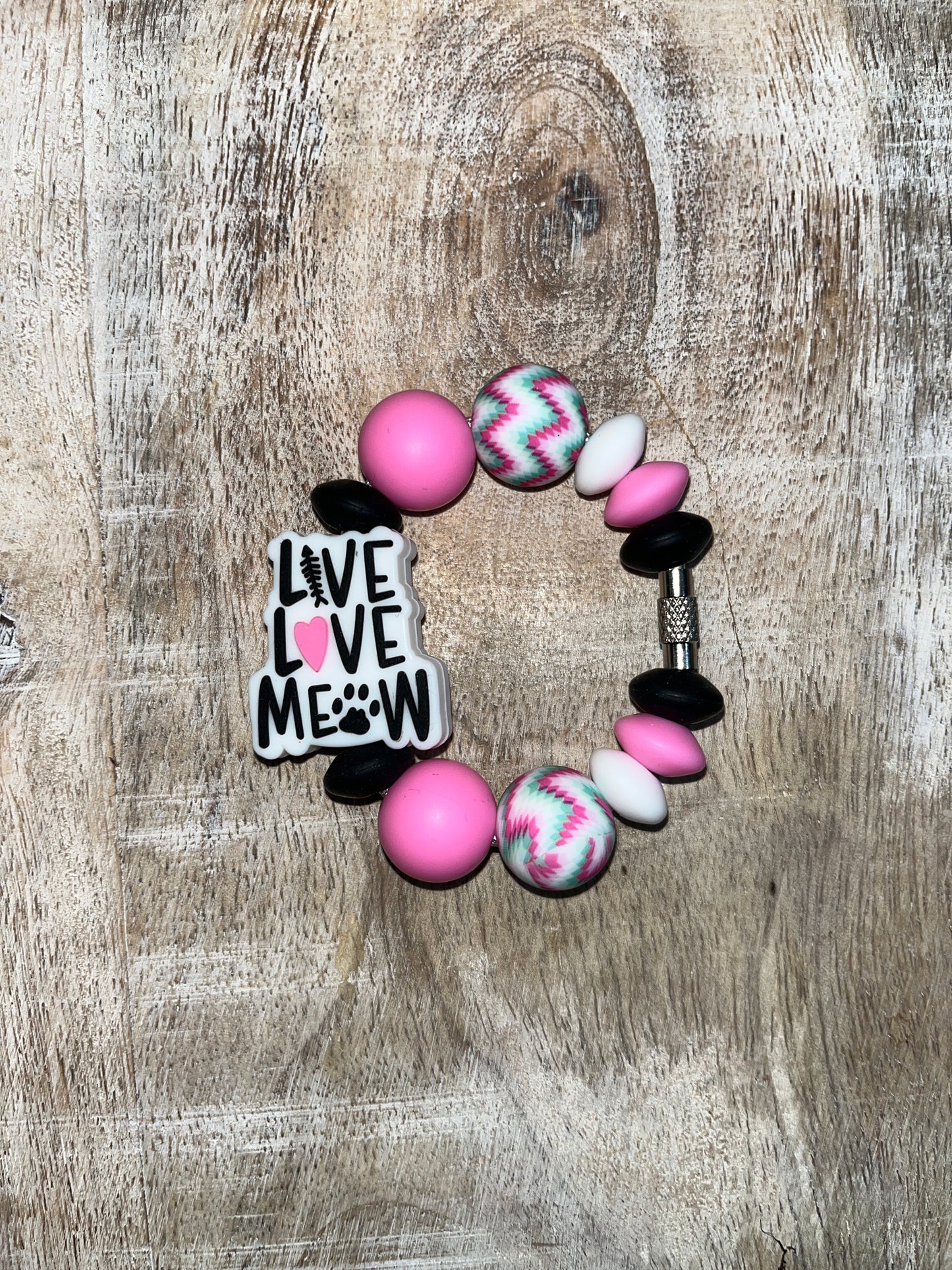 Live Love Meow Cup Charm