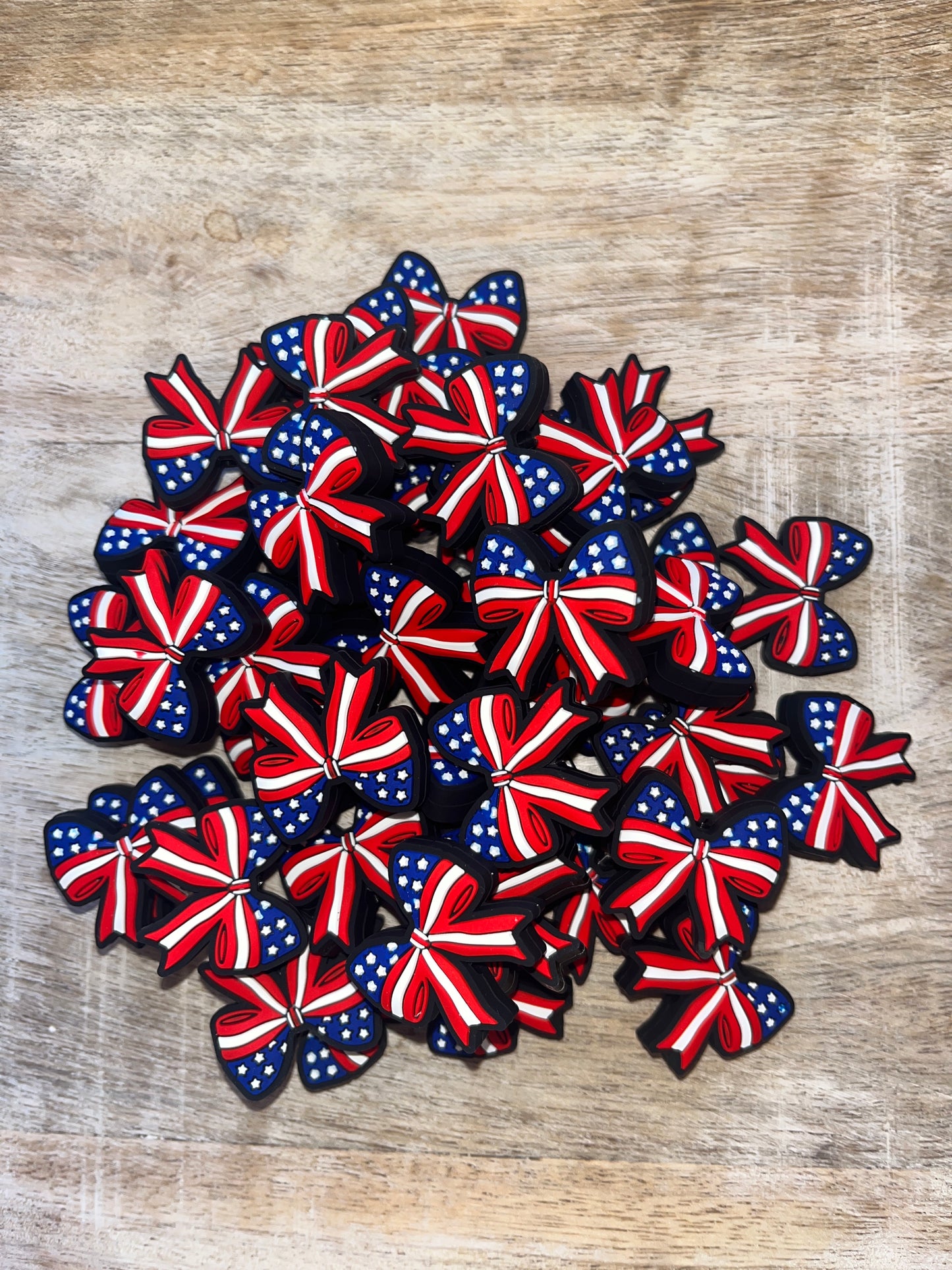 Patriotic Bow Focal