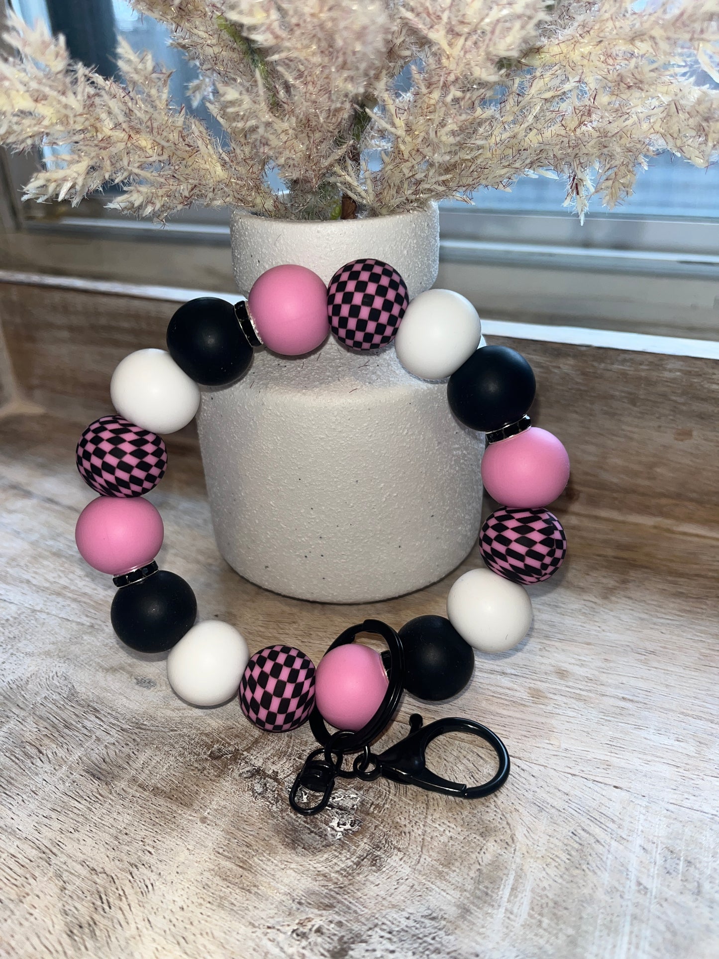 Pink Checkered