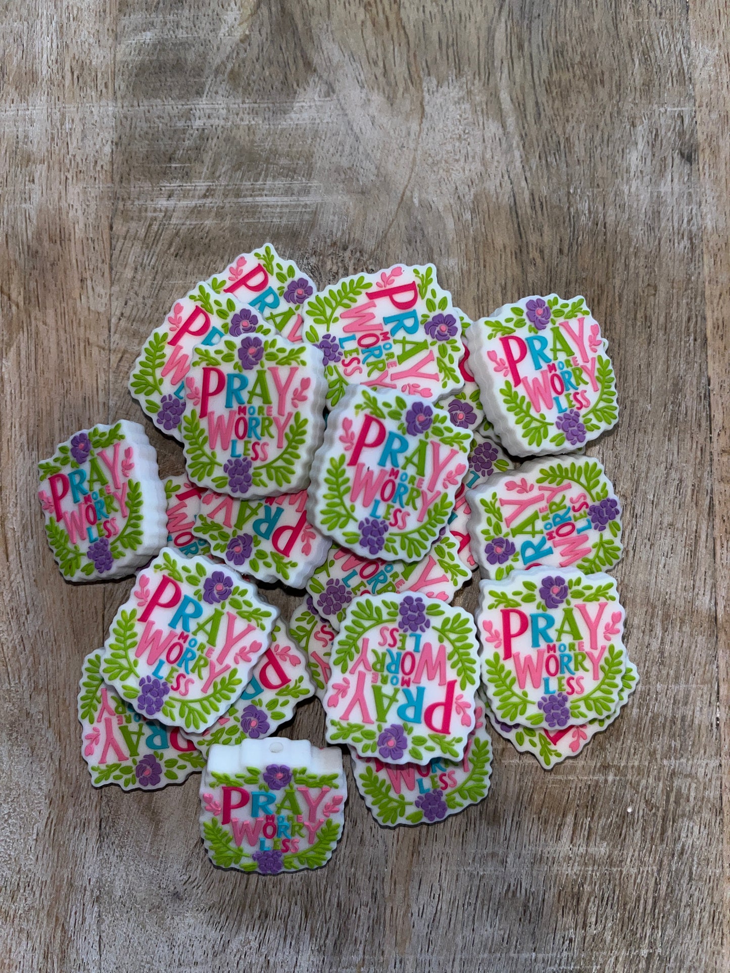 Pray More Worry Less Focal