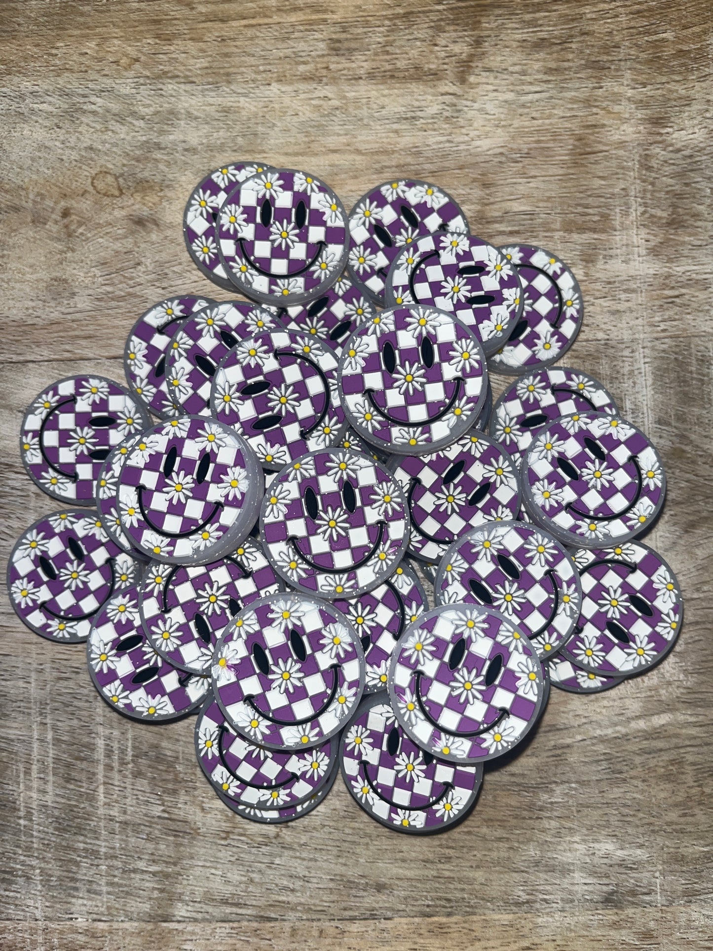 Purple Daisy Smile Focal