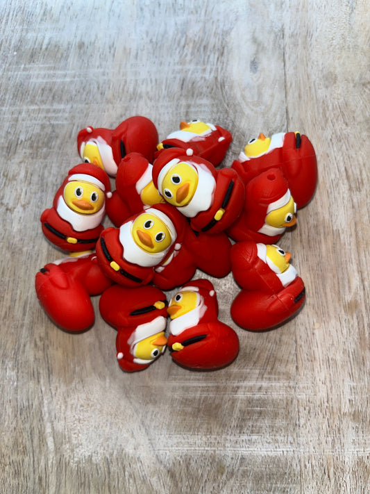 3D Duck Santa Focal