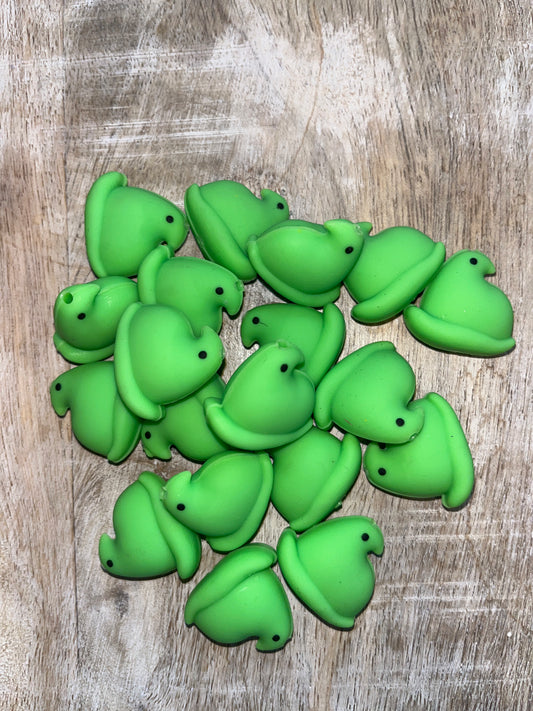 3D Green Peeps Focal
