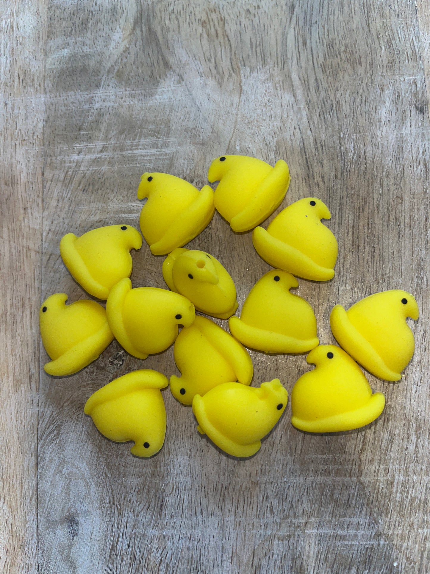 3D Yellow Peep Focal