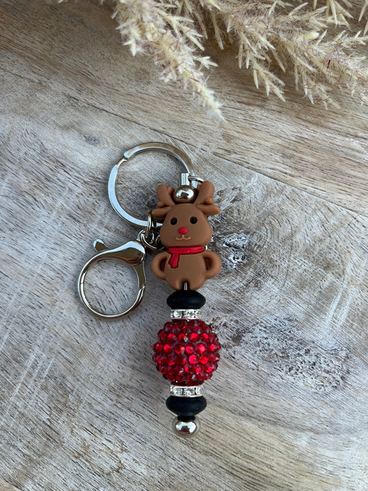 Baby Reindeer Bar Keychain