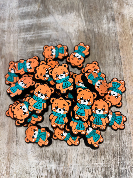 Bear w/Scarf Focal