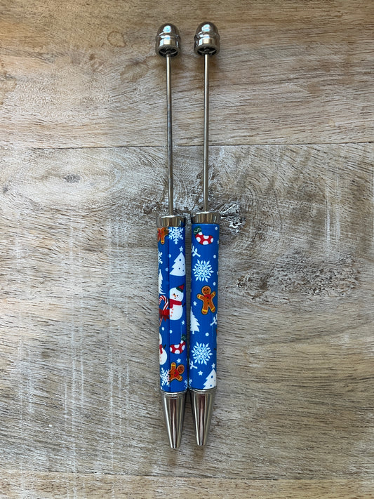 Blue Christmas Pen
