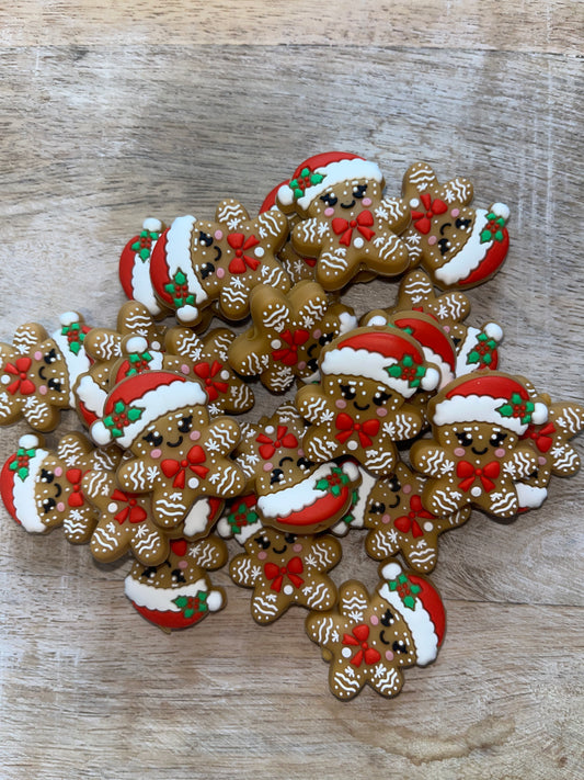 Christmas Gingerbread Man Focal