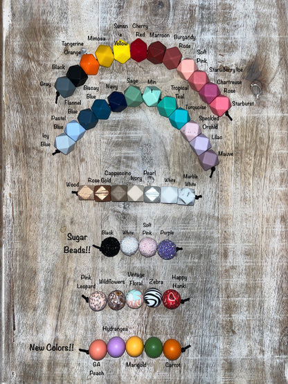 Custom 19mm Wristlet Keychain