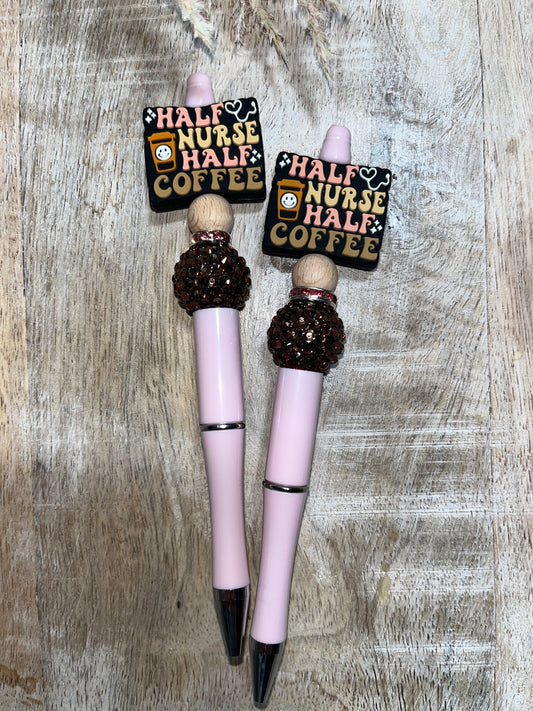 Half Nurse Half Coffee Pen