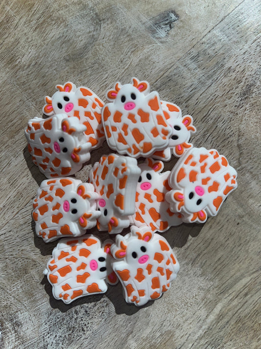 Orange Ghost Cow Focal