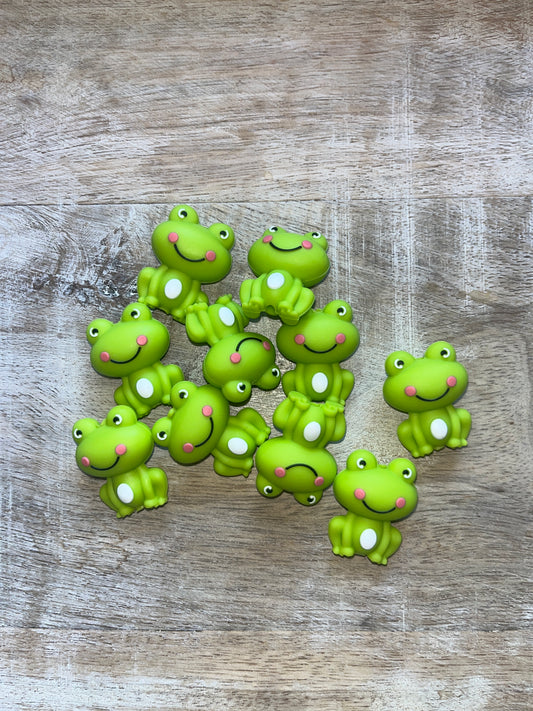 3D Smiley Frog Focal