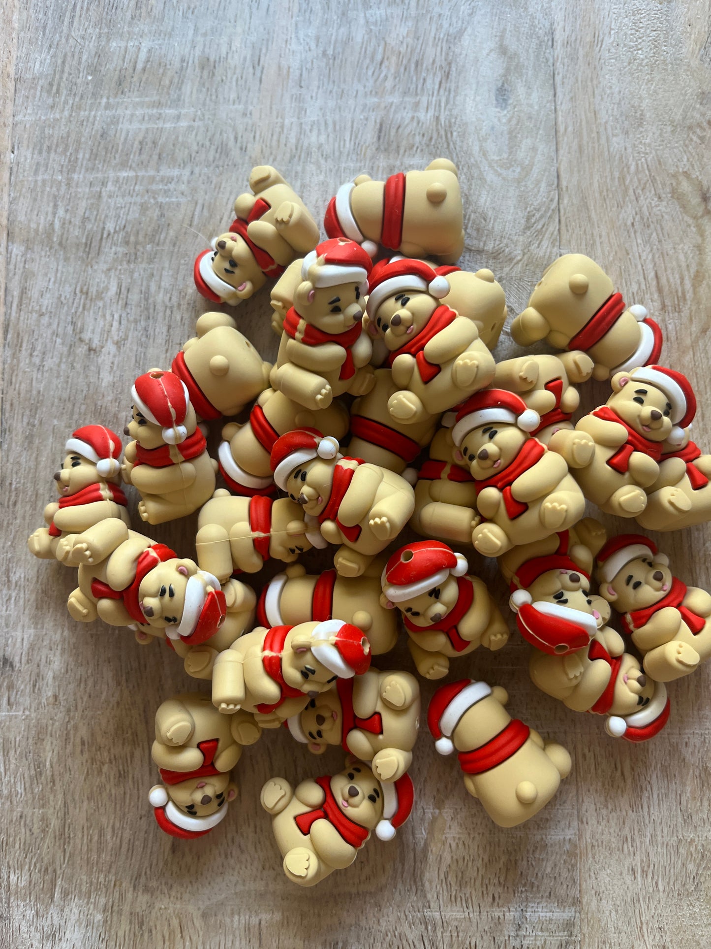 3D Christmas Bear Focal