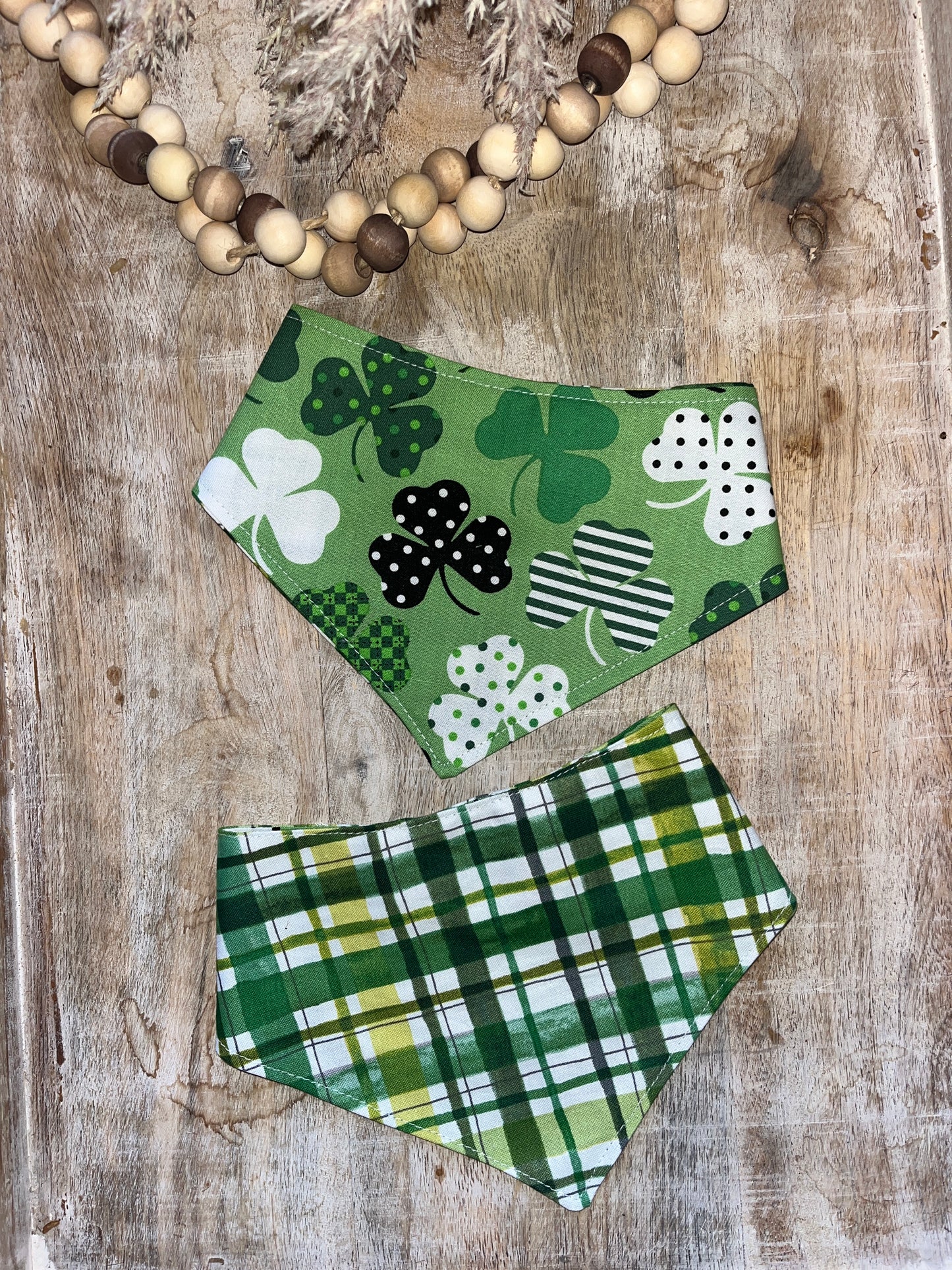 St. Patricks Day Reversible Dog Bandana