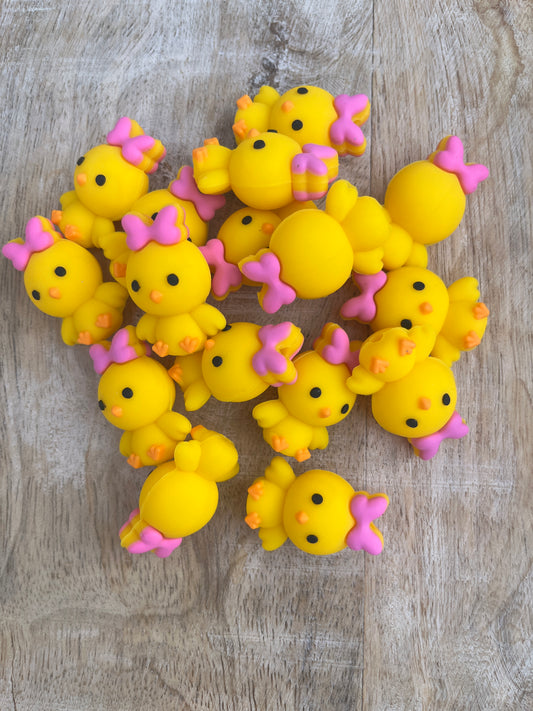 3D Yellow Chick Focal