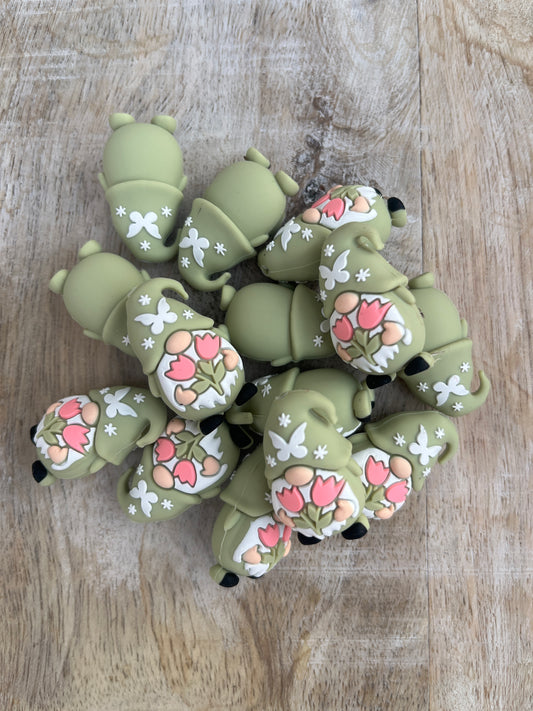 3D Gnome Tulips Focal