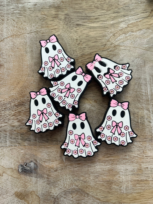 Pink Bow Ghost Focal