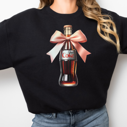 Diet Coke with Bow