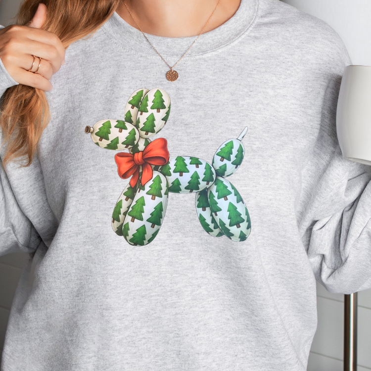 Christmas Tree Balloon Dog