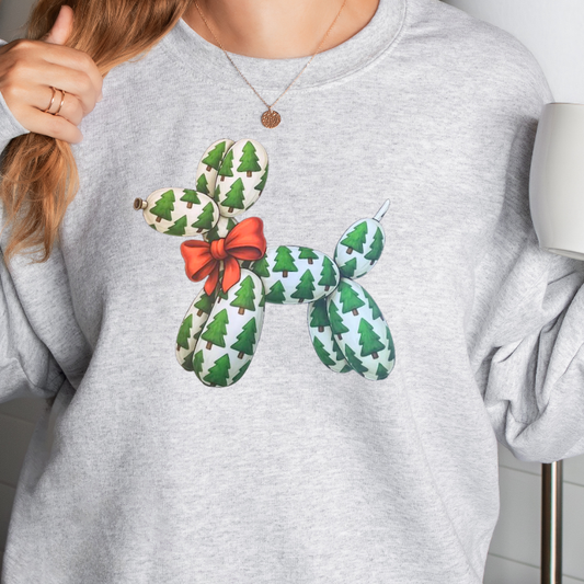 Christmas Tree Balloon Dog