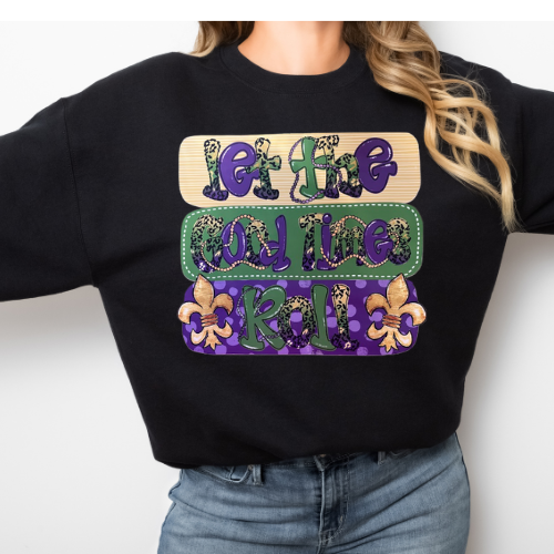 Let the Good Times Roll Mardi Gras Print