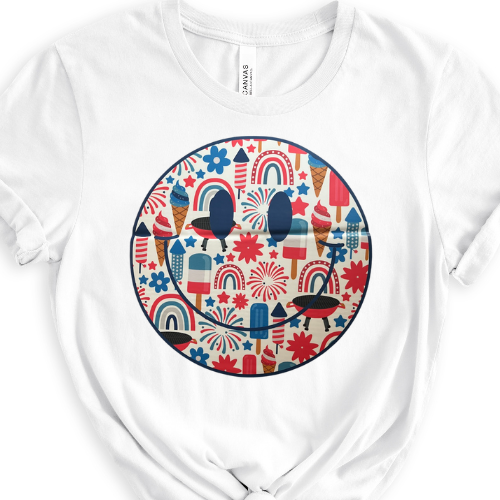 BBQ Patriotic Smiley