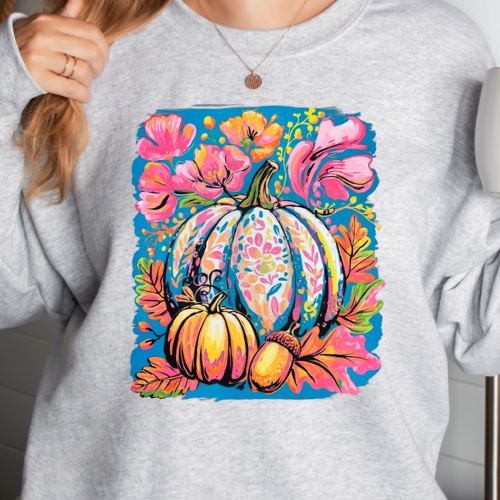 Colorful Pumpkin Fall