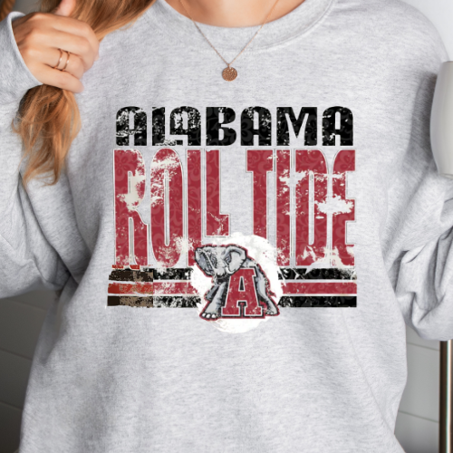 AL RollTide Distressed