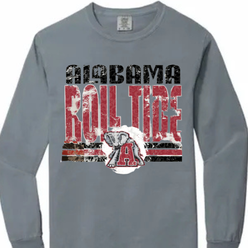 AL RollTide Distressed