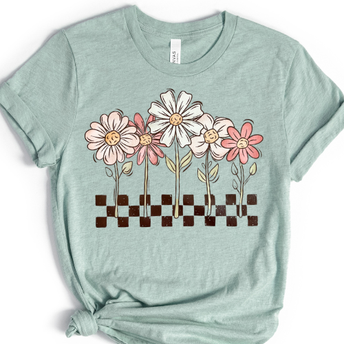 Checkered Flowers