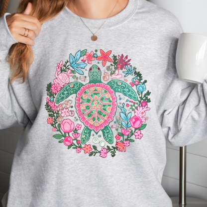 Floral Turtle