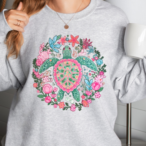 Floral Turtle