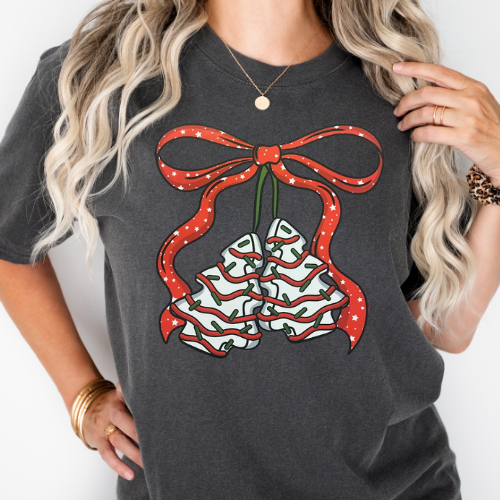 Christmas Tree Cake Bow