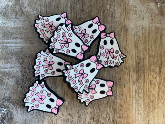 Pink Bow Ghost Focal