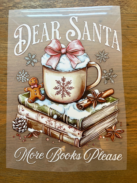 Santa More Books Please