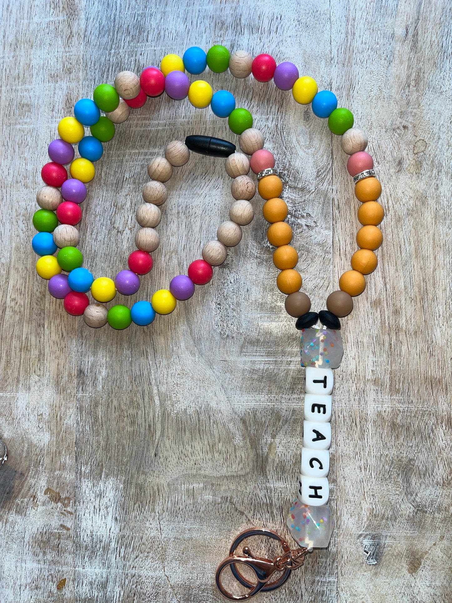 Teacher Pencil Lanyard