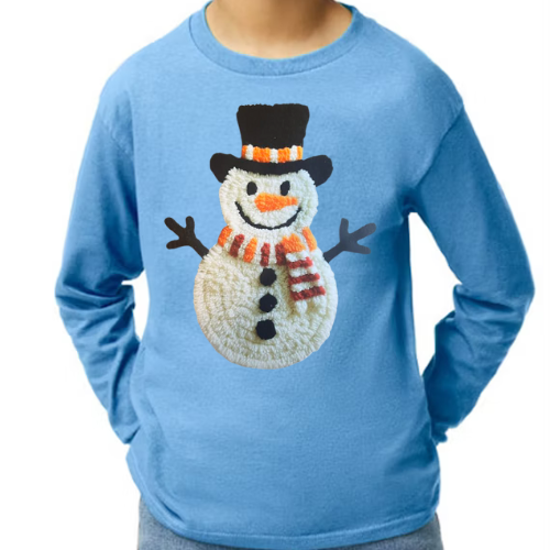 Faux Yarn Snowman YOUTH