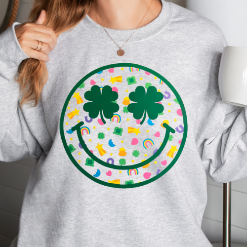 Lucky Charm Smiley Print