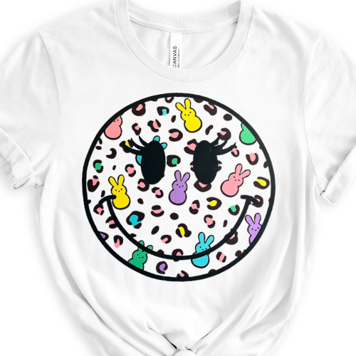 Easter Peep Smiley Print