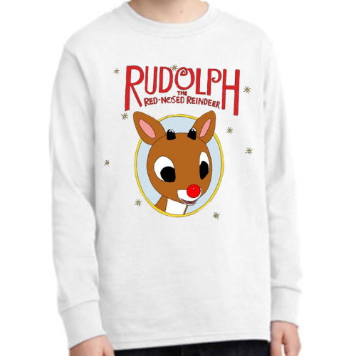 Rudolph Youth Long Sleeve Tee